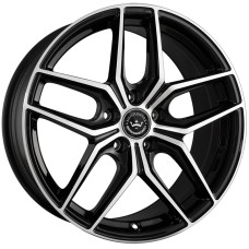 MEISTERWERK MW02 18x8.0 5x112 ET32/ET45 66.6 BLACK POLISHED